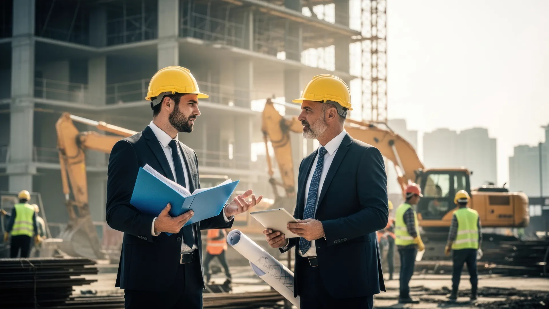 Construction operations and safety workflows